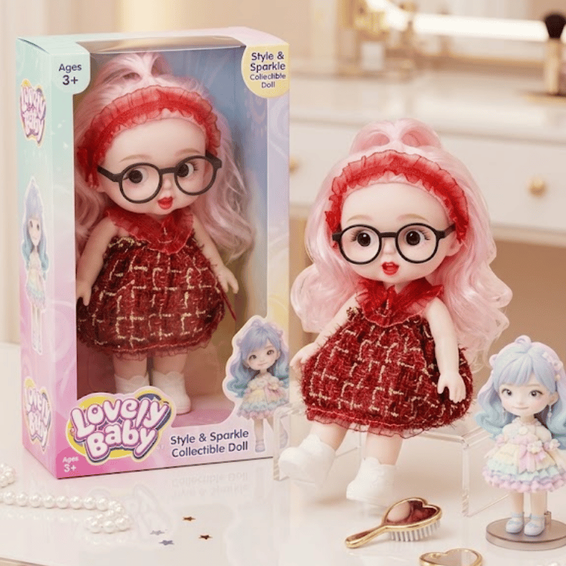 Lovely Baby Doll Red